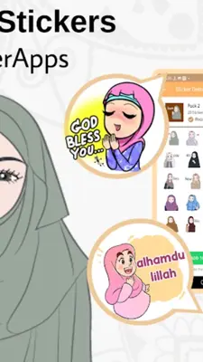 Hijab Sticker for Whatsapp android App screenshot 3